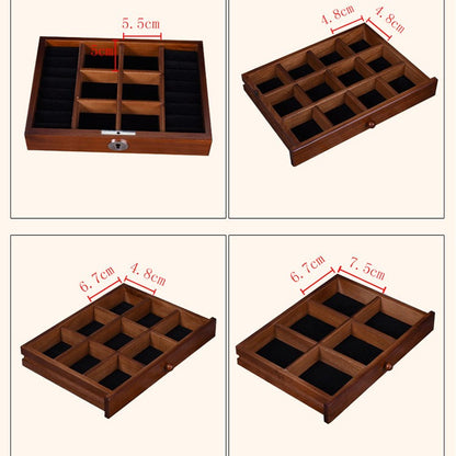 South Korea Vintage Necklace Organiser With Lock